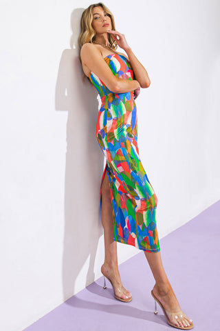 DANCING DIVA PONTI TUBE DRESS - By Baano