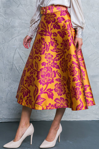 PERFECT REFINEMENT WOVEN SKIRT - By Baano