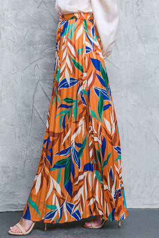 FEELS LIKE FALL WOVEN MAXI SKIRT - By Baano