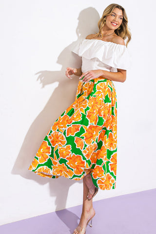 LIVE YOUR TRUTH WOVEN SKIRT - By Baano