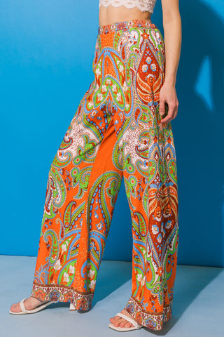 IN A GOOD PLACE WOVEN PANTS - By Baano