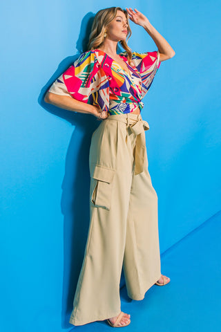 A GOOD WOMAN WOVEN PANTS - By Baano