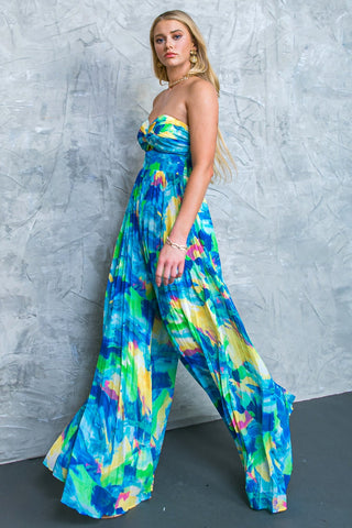 TODAY IS YOUR DAY WOVEN JUMPSUIT - By Baano