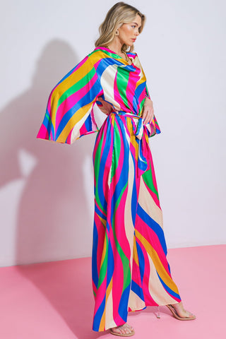 ENDLESS MEMORIES WOVEN JUMPSUIT - By Baano