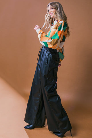 ICONIC REPUTATION LEATHER PANTS - By Baano