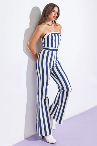 GRACEFUL APPEARANCE TWILL JUMPSUIT - By Baano