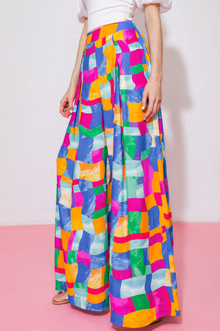 LOVELY STATEMENT WOVEN PANTS - By Baano