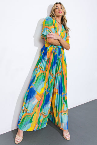 SPIRIT OF NOEL WOVEN JUMPSUIT - By Baano