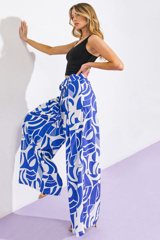 COFFEE CHATS WOVEN PANTS - By Baano