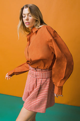 STATE OF SUCCESS POPLIN TOP - By Baano