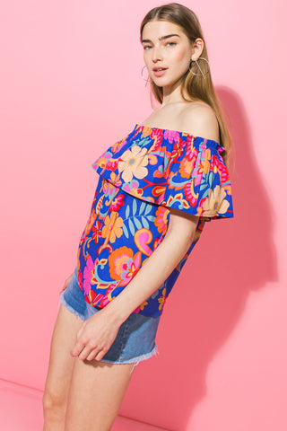 BELIEVE IN DESTINY POPLIN TOP - By Baano