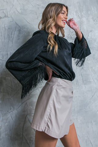 LOVE EVERY DAY WOVEN BODYSUIT - By Baano