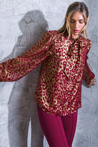 BEYOND COMPARE SEMI-SHEER TOP - By Baano