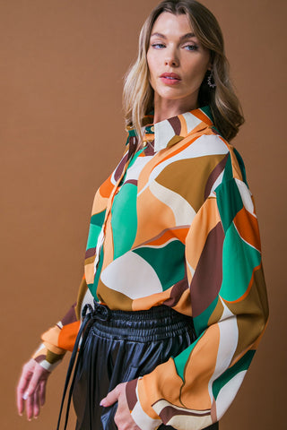 LOVINGLY YOURS WOVEN TOP - By Baano