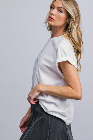 TALK ABOUT BEAUTY KNIT TOP - By Baano