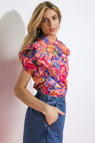 FOREVER REMEMBERING WOVEN TOP - By Baano