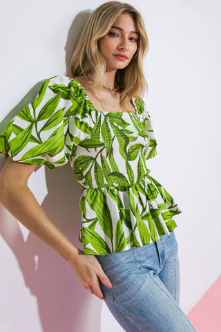 THE BEST PART WOVEN TOP - By Baano