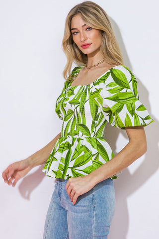 THE BEST PART WOVEN TOP - By Baano