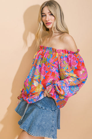 JUST WHAT I NEEDED WOVEN TOP - By Baano