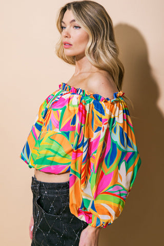 ENTERTAIN ME WOVEN TOP - By Baano