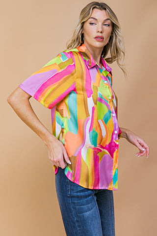 ELEVATED OPTION WOVEN TOP - By Baano