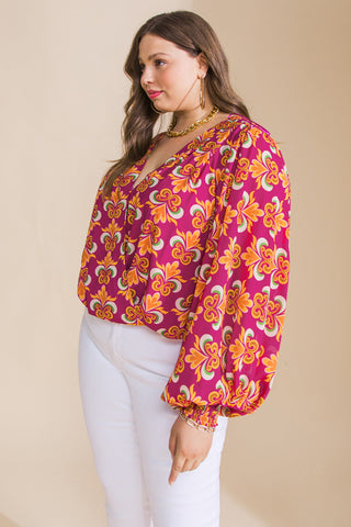 STARTING OVER WOVEN BODYSUIT - By Baano