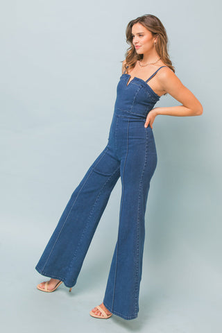 MAKING MAGIC DENIM JUMPSUIT - By Baano