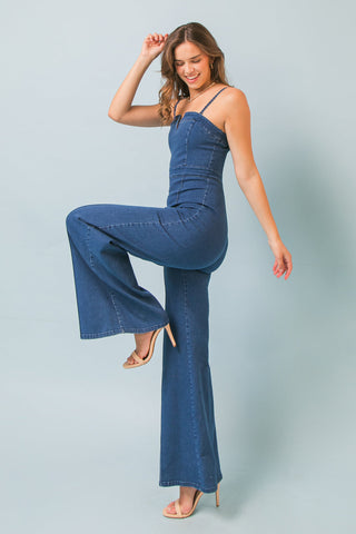 MAKING MAGIC DENIM JUMPSUIT - By Baano