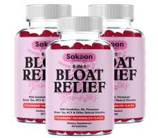 Bloating Relief Gummies - Green Tea, ACV, Dandelion, & More - By Baano