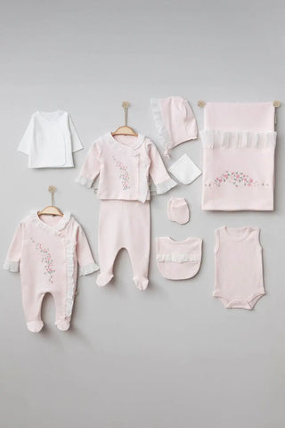 Sandra Pink Newborn Coming Home Set