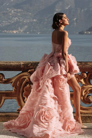 Sarah High-Low Maxi Dress - By Baano