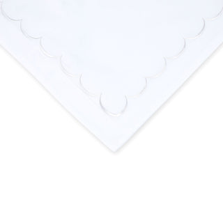 600 Thread Count Scallop Embroidered Duvet Set