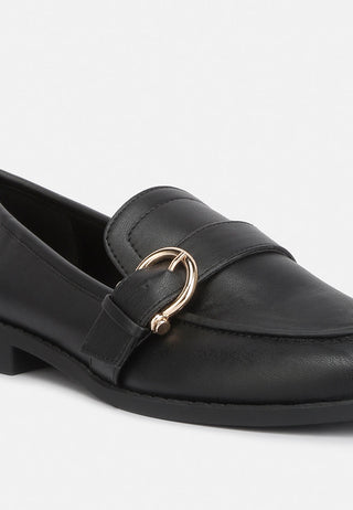 Sheboss Buckle Detail Loafers