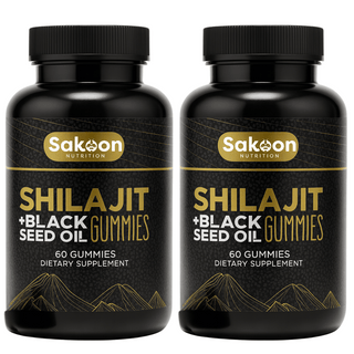 Himalayan Shilajit Gummies with Black Seed Oil - By Baano