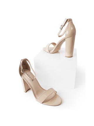 Shirley | Beige Patent