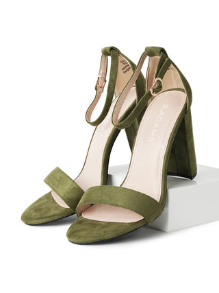 Shirley | Olive Suede