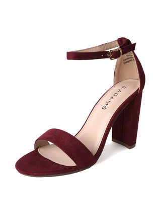Shirley | Burgundy Suede