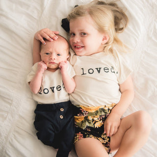 Loved Organic Baby Bodysuit Tenth & Pine