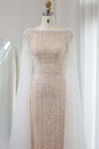 Show Stopper Pearl-Embellished Maxi Dress - By Baano