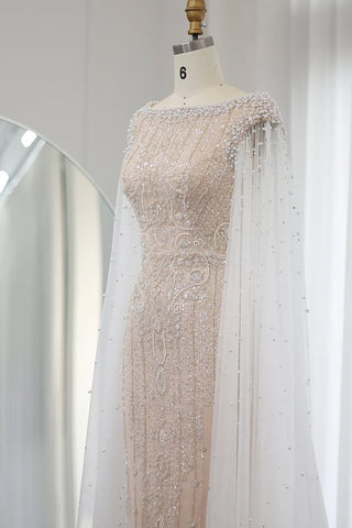 Show Stopper Pearl-Embellished Maxi Dress - By Baano