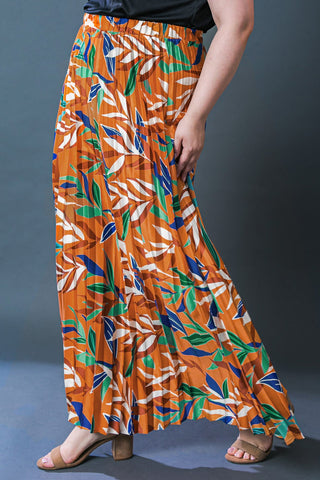 FEELS LIKE FALL WOVEN MAXI SKIRT - By Baano