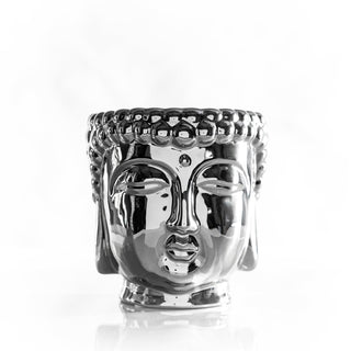 Silver Buddha Candle - By Baano