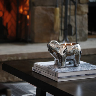 Silver Elephant Candle Thompson Ferrier