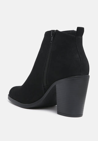 Simone Block Heeled Ankle Boots