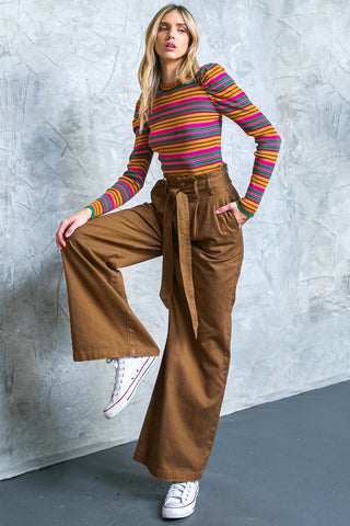 BIG MOMENT TWILL PANTS - By Baano