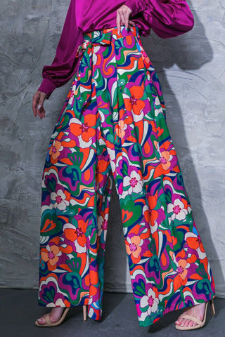 FLOW ALONG WOVEN PANTS - By Baano