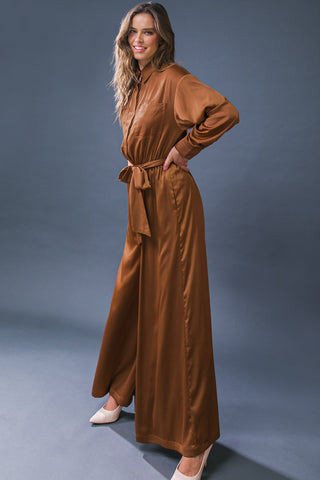 SIMPLY TRENDY WOVEN JUMPSUIT - By Baano