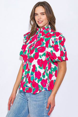 I CAN WAIT FOREVER WOVEN TOP - By Baano