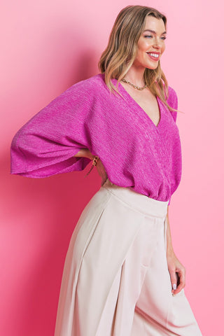 YOU'RE LUCKY WOVEN TOP - By Baano