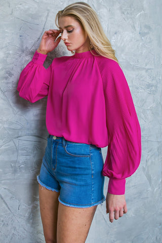 MAKE NO MISTAKES WOVEN TOP - By Baano